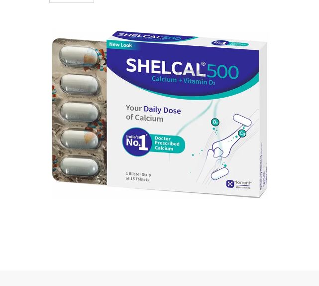 Shelcal 500 Tableta 15 tablet