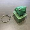 Lizard Button Keychain Fidget Toy with Sound LED Lights Stress Anxiety Relief Frog Keyboard