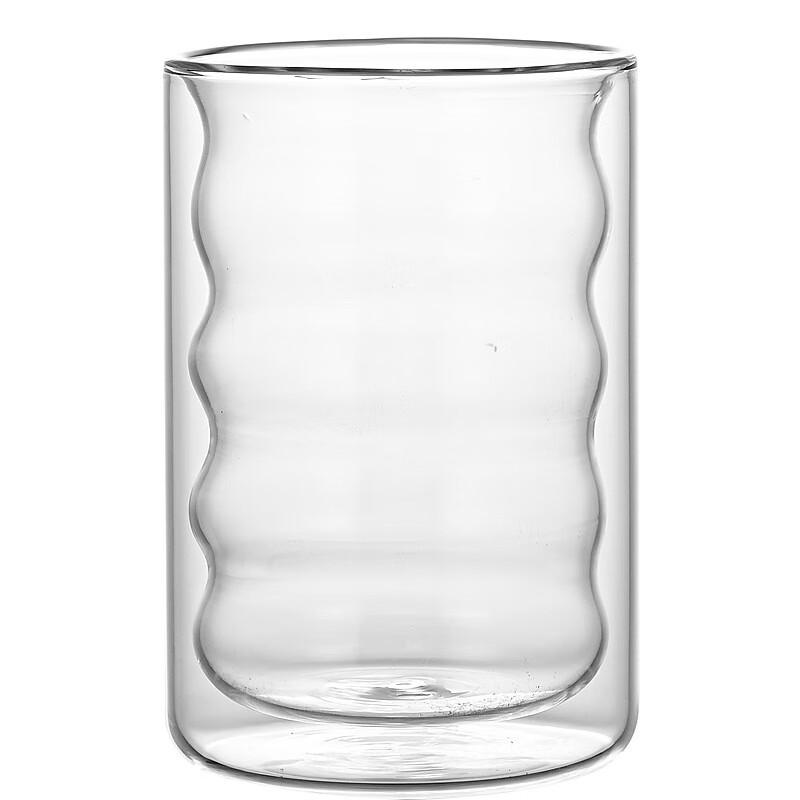 Shangqi Creative Double-Layer Borosilicate Glass Cup