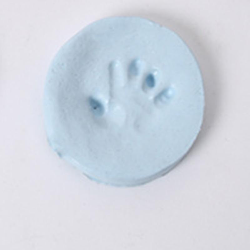 Baby Handprint Mud Commemorative Baby Hand And Foot Print Mud Newborn Handprint Footprint Making Handprint