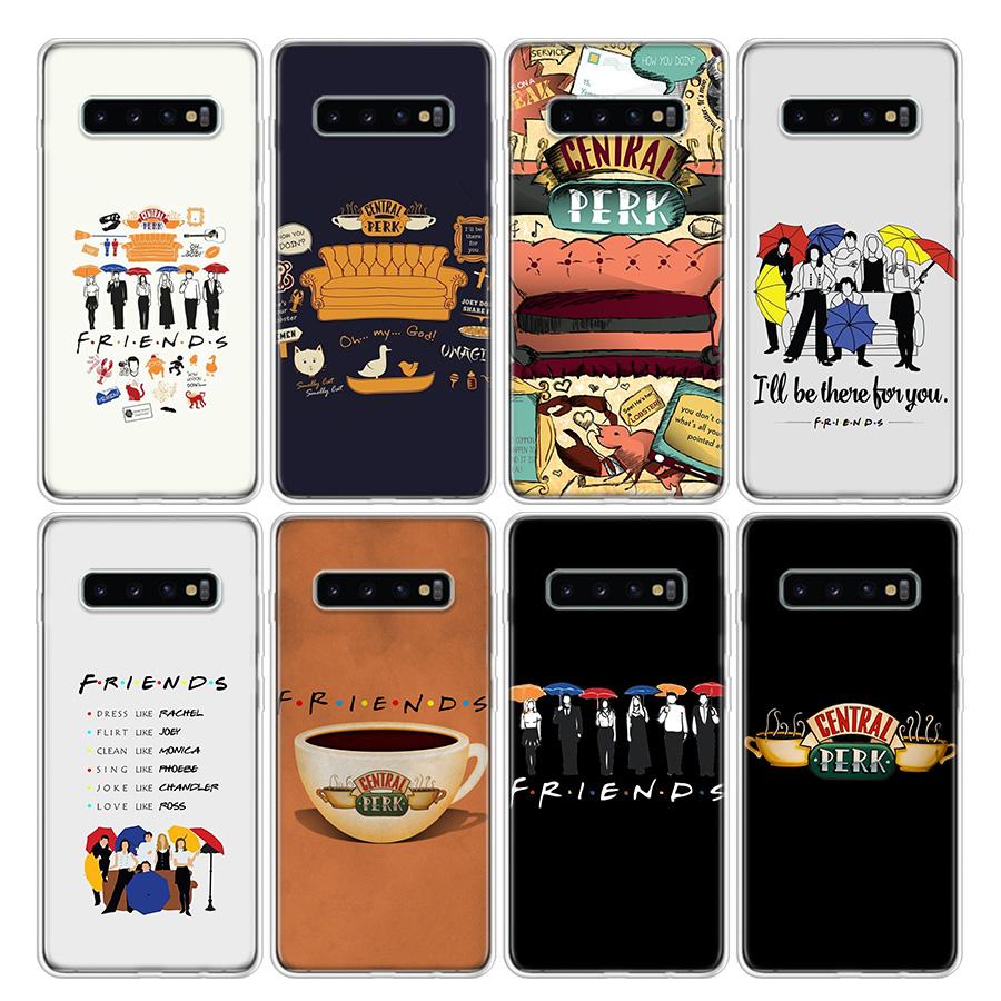 Friends TV Show Series Sitcom Phone Case For Samsung Galaxy S26 S25 Edge S24 S23 Ultra S22 Plus S21 S20 FE Soft TPU Back Cover F