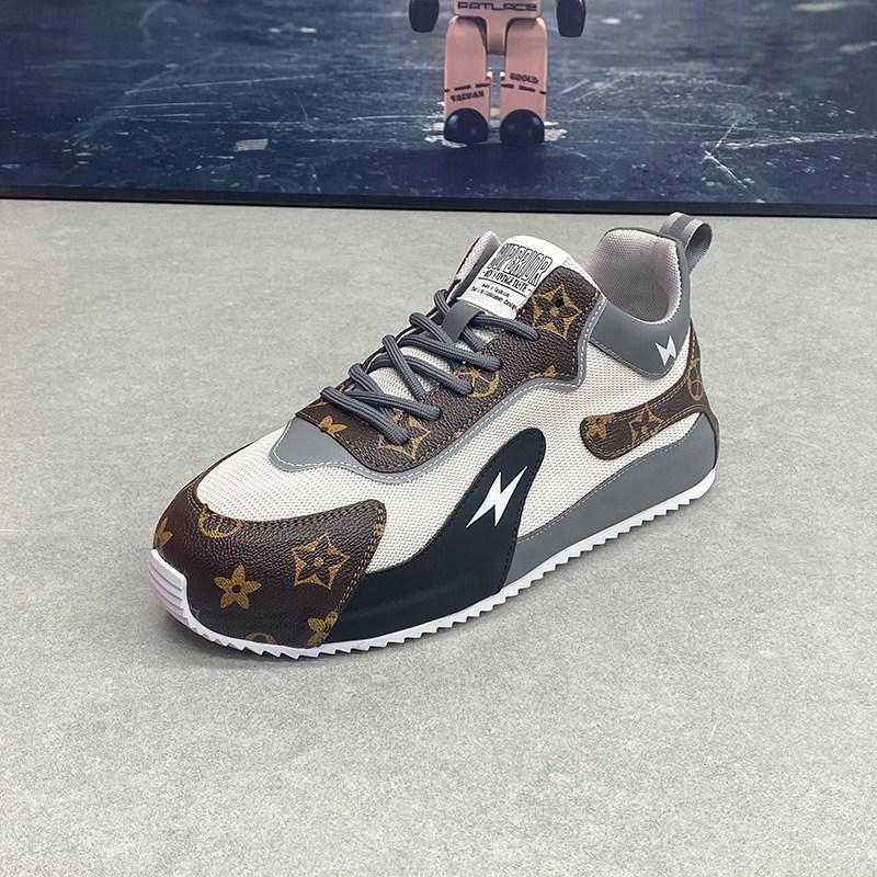Nouveauté automne mesh Forrest Gump chaussures éclair sport décontracté mode xlz