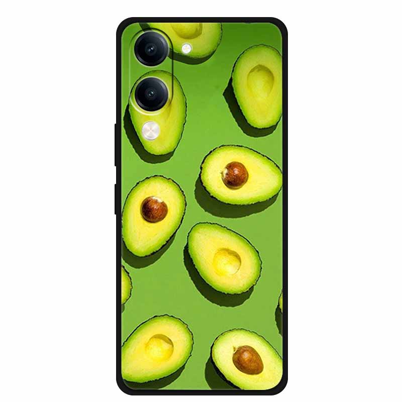 For Vivo Y29s Case Phone Cover Black Silicone Soft Case for Vivo Y19s GT Cover 6.74" Shell Dustproof Coque VIVO Y19sGT Y29 S 5G