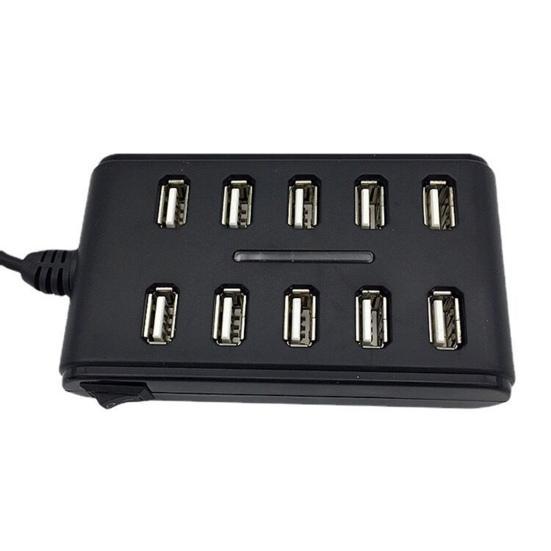Expansion Dock High-speed 10 in 1 Transmission Multifunctional USB2.0 Portable Splitter Cable Hub