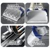 Soft Bristle Broom Dustpan Set Kitchen Bathroom Hard Floor Cleaning Tool