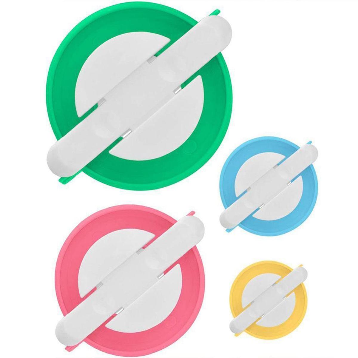 

Круглый DIY Для Украшения Шапки Шарфа Иглоделие Пушистый Шар Ткацкий Инструмент для Вязания Помпонов Набор 4PCS/Set