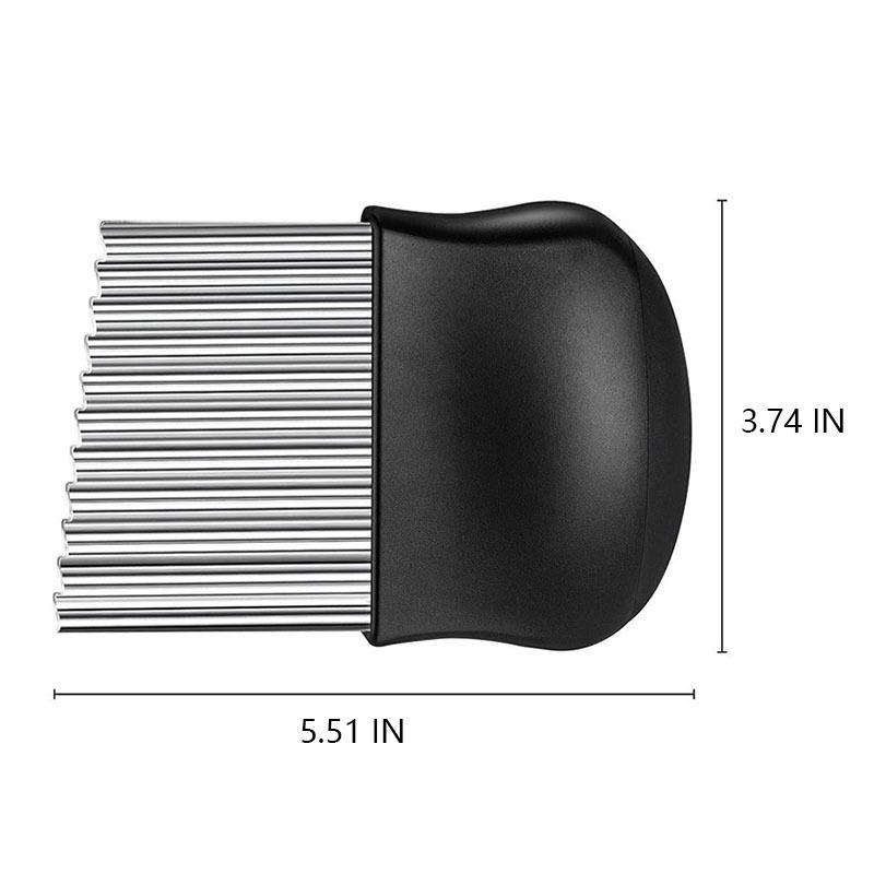 1ks nůž na krájení brambor s vlčími zuby Vlnitý nůž na brambory vlnitý nůž Kráječ na plátky Hluboké zvlnění