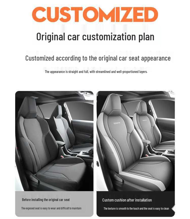 All-Season Breathable Seat Covers for 2026 RAV4