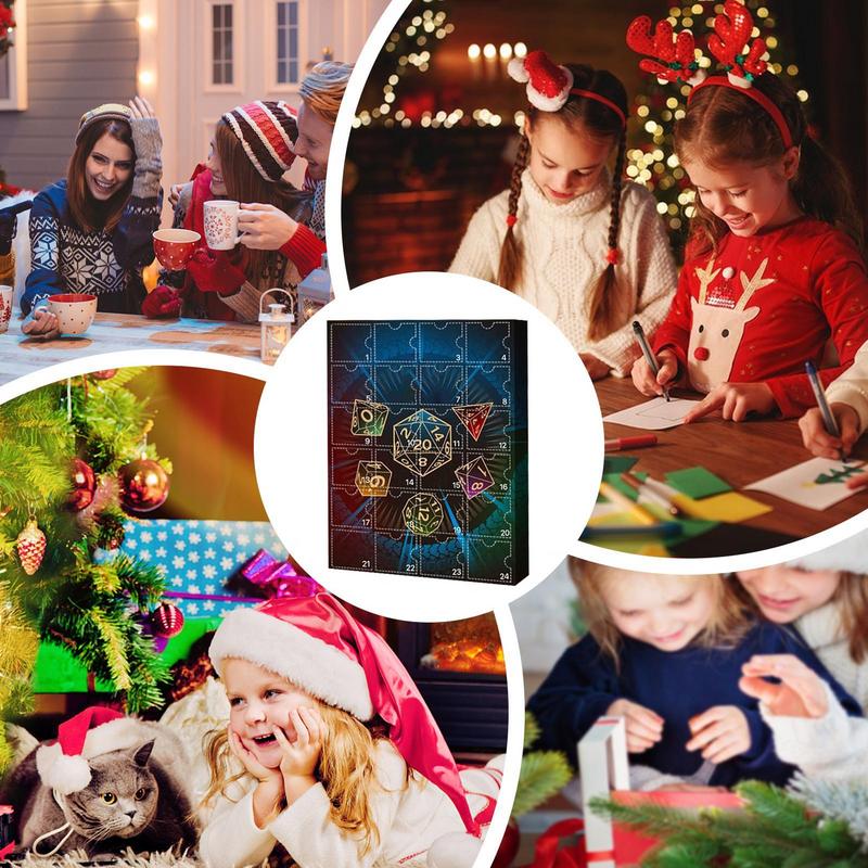 Dungeons Advent Calendar 24 Days Christmas Countdown Calendar Christmas Advent Calendar Miniature Game Figures Set Gifts for Kid