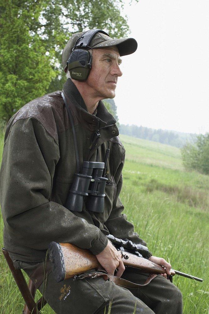 Howard Leight by Honeywell Impact Sport Electronic Green Earmuffs, R-01526, [Used]