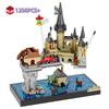 Creative Science Fiction Movie Magic Castle Model Building Blocks Miniature Hogwarts Castle Magic School Brick Toy Kids Gift