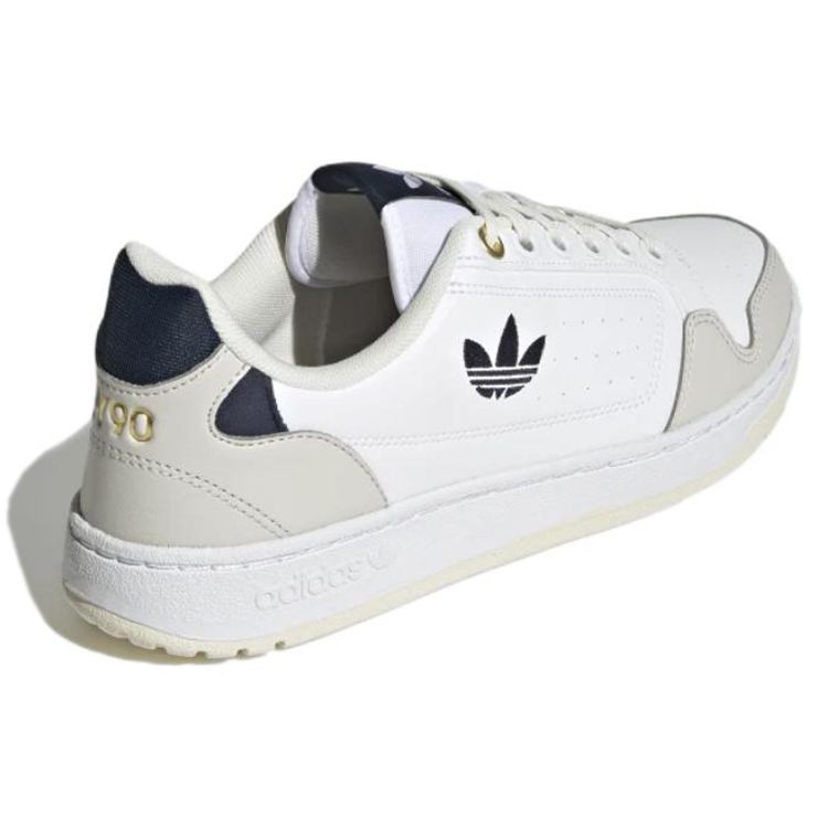 Adidas Originals Ny 90 Comfortable Shock Absorbing Durable Low Top Sneakers Men Sneakers White HQ8466