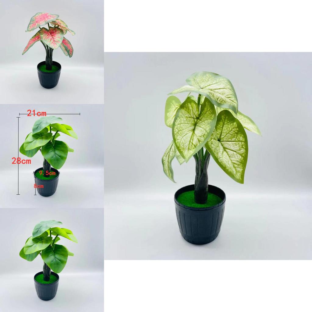 Synthetischer Blatt-Pflanztopf für den Heiminnenbereich und den gewerblichen Gebrauch
