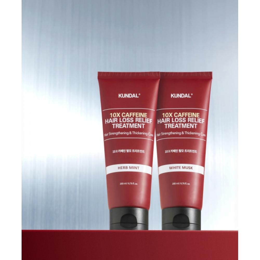 Kundal Kundal 10x Caffeine Hair Strengthening Hair Loss Treatment 200ml white musk