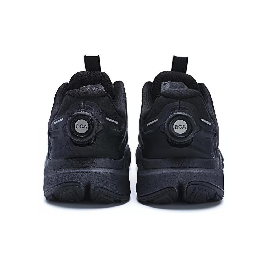 FILA BOA WOLF Cushioning Slip Resistant Low top Running Shoes Men's Black A12M411204FBN