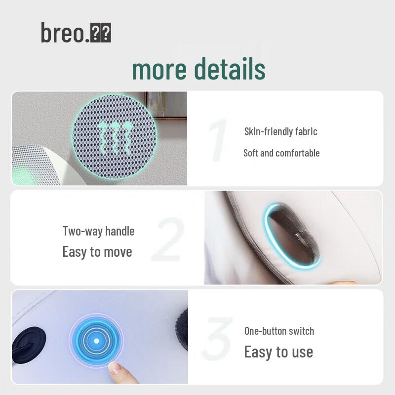 Breo BM312 Waist & Back Car Massage Cushion
