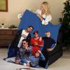 Music B-Backstreet B-Boys Throw Flannel Blanket, Soft Warm, Durable & Washable Cute Cool