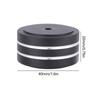 4/8/12 PCS Speaker Isolation Feet Pad Shock Absorbing Foot Pad Aluminum Alloy Audio Isolators for Subwoofer DAC CD Turntable Amp