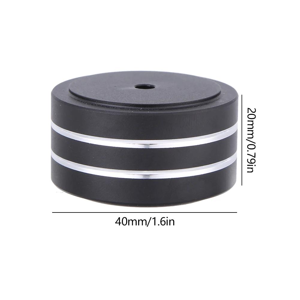 4/8/12 PCS Speaker Isolation Feet Pad Shock Absorbing Foot Pad Aluminum Alloy Audio Isolators for Subwoofer DAC CD Turntable Amp