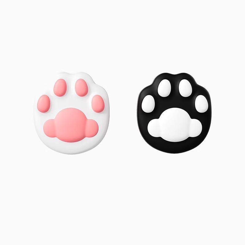 Cute Cat Paw Silicone Door Stopper and Wall Protector Sticker
