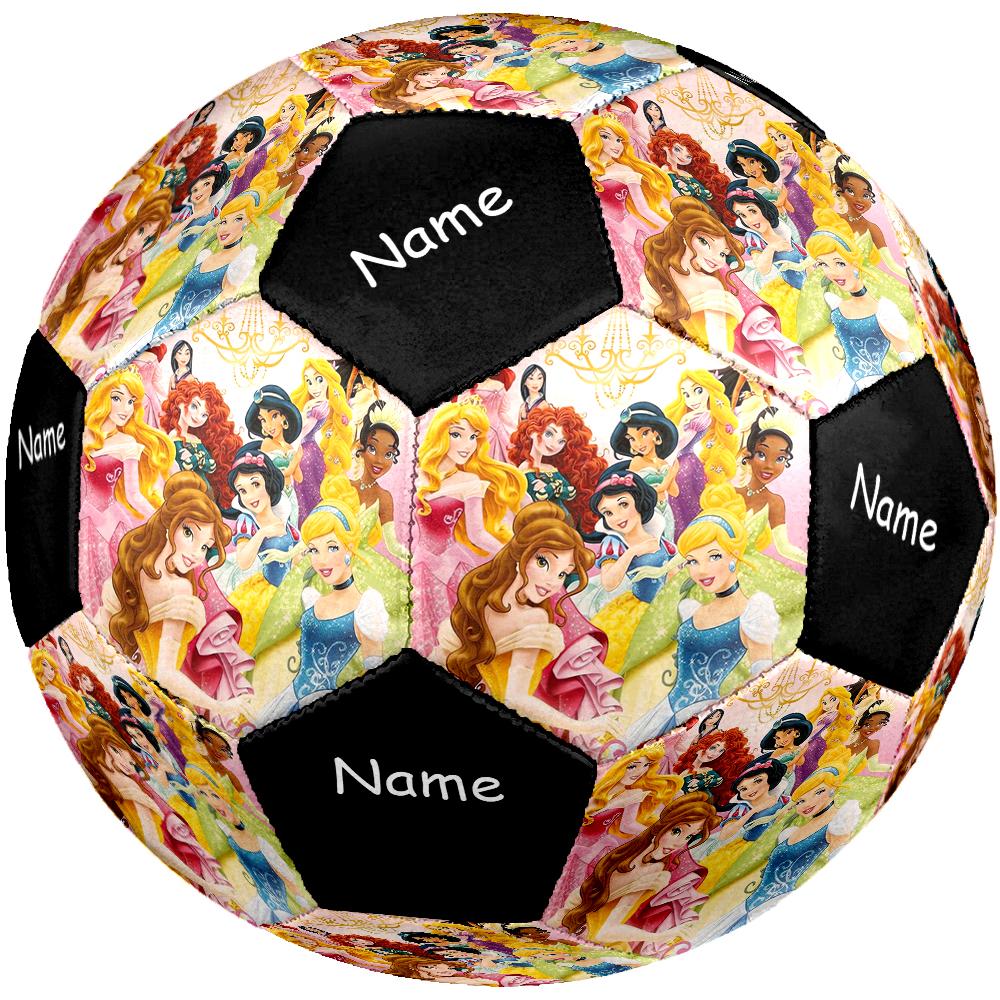 Custom Name Princess Theme Size 5 Soccer Ball, Suitable for Both Indoor and Outdoor Matches, a Gift Suitable for Everyone.