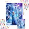Disney Diamond Paint Art Kit Elsa Snowflake Castle Unicorn Mosaic Painting Diamond Art Home Room Decor Gift