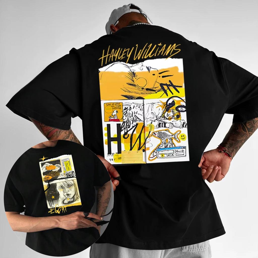 Hayley Williams Hanged Himself At A Bachelor Party Summer Mens Pure Cotton Tshirts Are Casual Loose and Topquality Tshirts