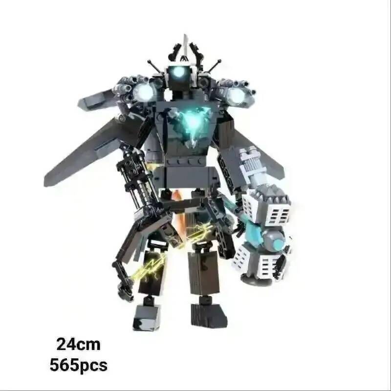 Скібіді Туалет Спікермен Людина-Дикторлник Кубики Титани ТВ Людина Годинниковий Чоловік Годинникоман G Людина Скібіді Будівельний Блок Камерамен Дрильмен