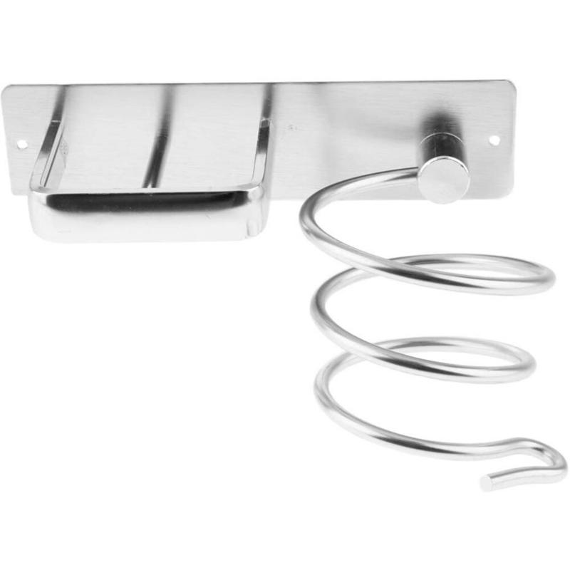 

Wall Hanger Holder Rack Organizer Practical Tools Durable Shelf Bathroom Space Aluminum Rack Wallet Free Hairdryer | Bathroom Shelves