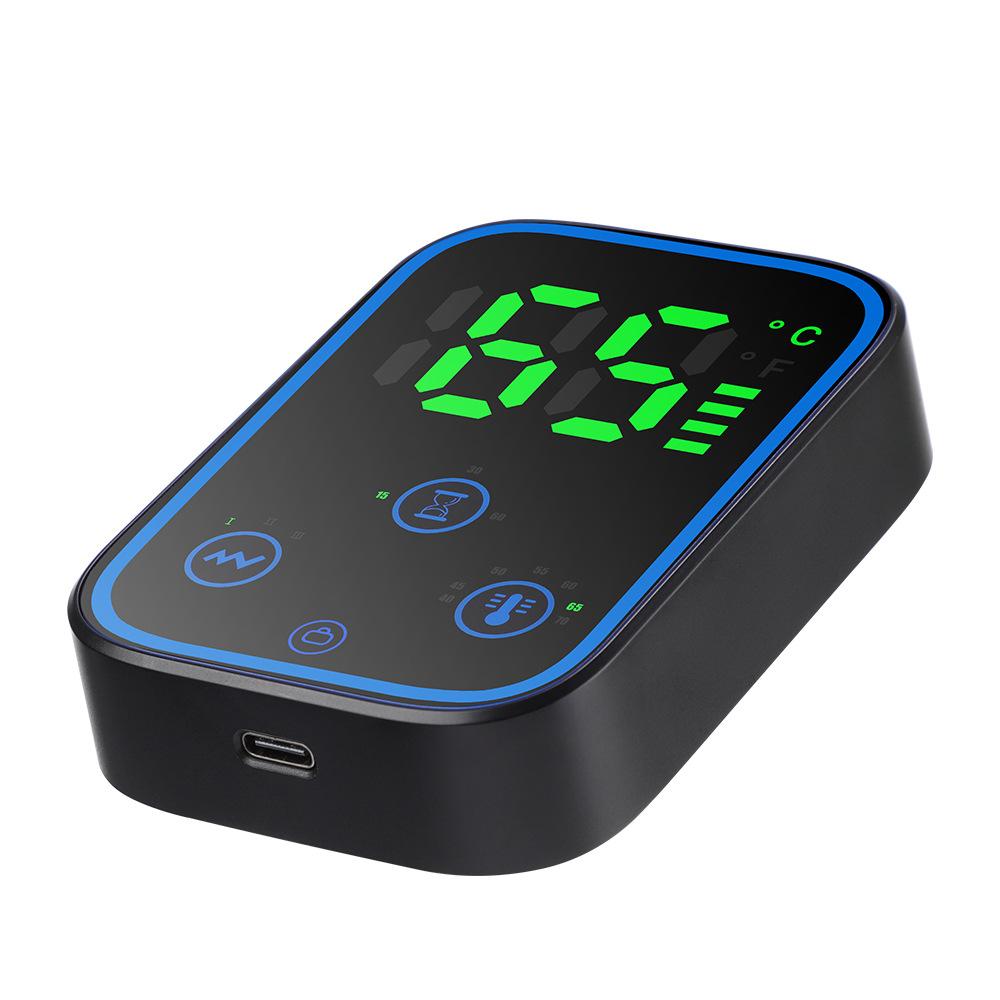Portable Wireless Hot Compress Vibration Knee Massager with APP Control Knee Shoulder Elbow 3-in-1 Relieve Joint Pain and Pressure