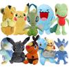 Plush Toy Gengar Wobbuffet Pikachu Charizard Lapras Pawmi Kawaii Plush Doll Soft Cute Cartoon Piplup Toy For Kids Gift