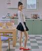Jun Jun Space Mini Flare Skirt_Black