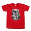 Owl with Glasses TShirt Unisexs Clothing Unisexs Crew Neck Nature Animal T Shirt Highquality Summer Streetwear