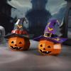 Halloween Statue Halloween Centerpiece Decoration Spooky Halloween Pumpkin Witch Hat Decor Indoor Outdoor for Festive Home