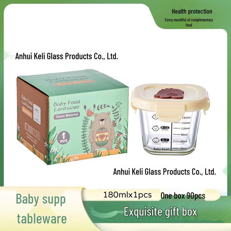 abay Glass Baby Food Steaming & Storage Bowls