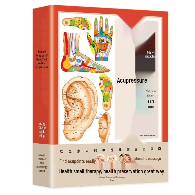 Illustrated Guide To Human Acupoints: Complete Meridian and Health Preservation Massage Book On Traditional Chinese Medicine