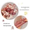 Red Sweet Polka Dot Ponytail Hair Tie - 2025 Large Intestine Bun High-Grade Headdress Accessory