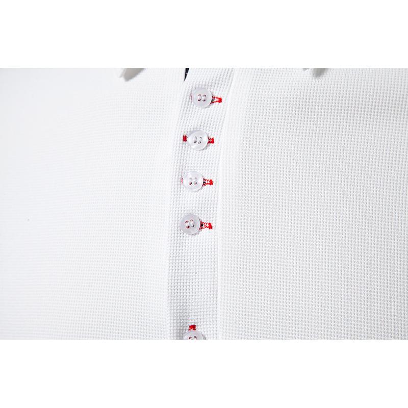 Fashion Paisley Color Block Men's Polo Shirts Solid Color Long Sleeve Polo Shirts For Men New Autumn Social Business Polos Male