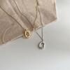Fashion Ladies Minimalist Simple Charm Pendant Chocker Clavicle Chain Women Jewelry Necklace