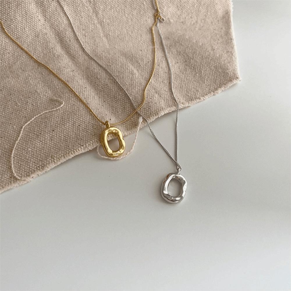 Fashion Ladies Minimalist Simple Charm Pendant Chocker Clavicle Chain Women Jewelry Necklace