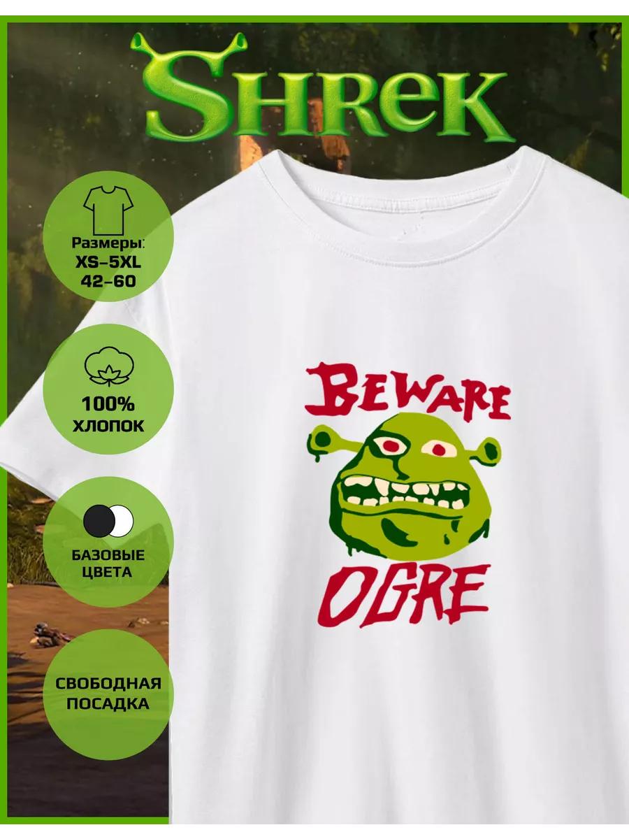 T-shirt with Shrek print 3XL