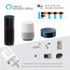 Intelligente WiFi-Steckdose 20A EU mit Leistungsmessung Smart Scene Timing Fernbedienung Funktioniert mit Alexa Google Home Alice