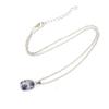 Natural Crystal Natural Stone Tiger Stone Irregular Shape Small Pendant Necklace N627