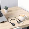 MicroUSB zu USB Adapter mit OTG-Unterstützung MicroUSB  (OTG-Kabel mit Stromversorgung) Kabel für einfache Verbindung von Peripheriegeräten
