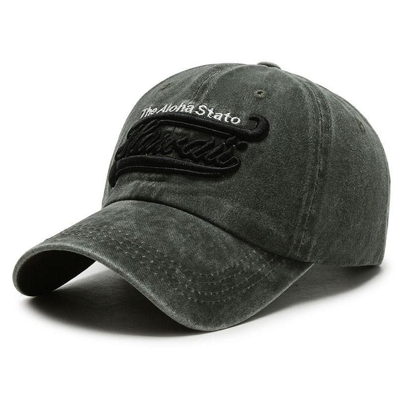 

Hat Men s Outdoor Fashion Baseball Cap Women s Autumn New Casual Sun Hat Washed Retro Cap Adjustable армия зеленый