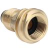 Propane  Adapter Propane  Brass Fittings Adapter Converts LP  POL Service Valve to QCC1 Type1 Hose