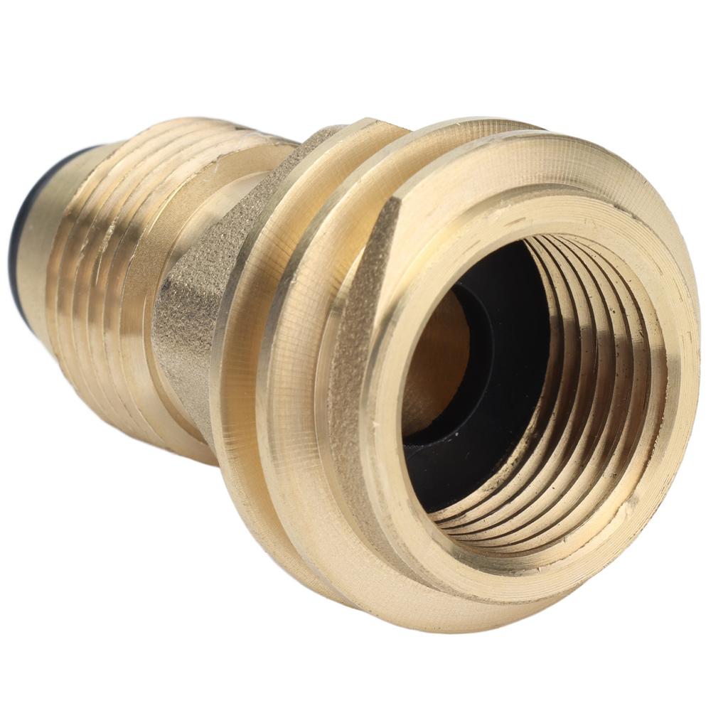 Propane  Adapter Propane  Brass Fittings Adapter Converts LP  POL Service Valve to QCC1 Type1 Hose