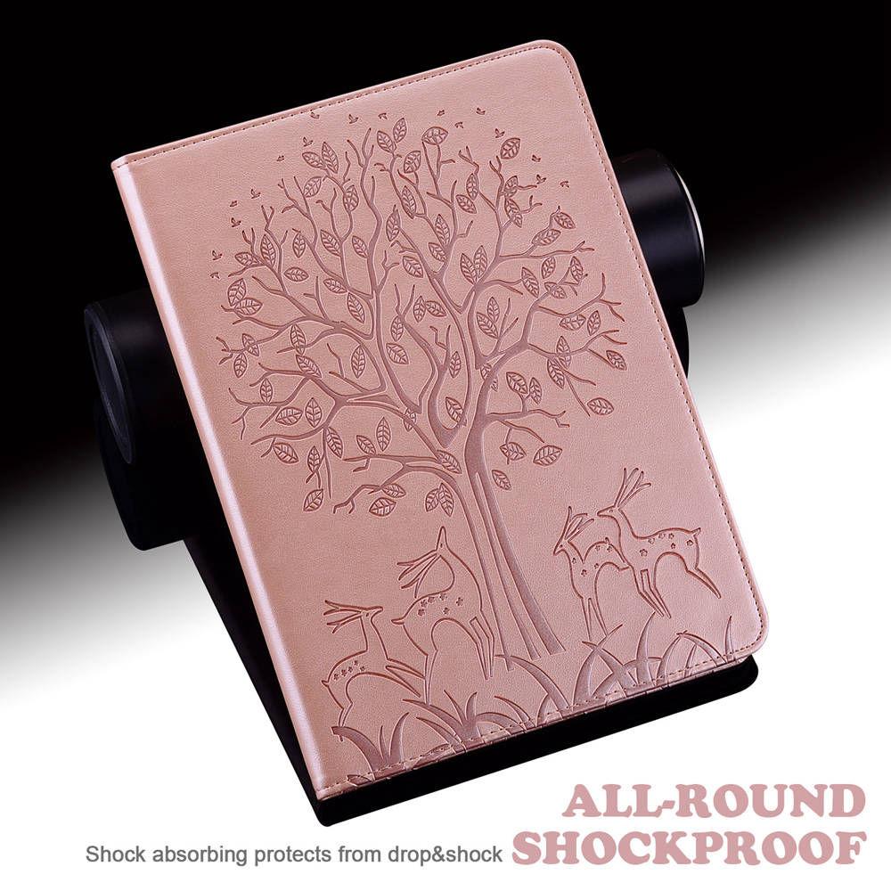 For Xiaomi Redmi Pad SE 11 Inch 2023 Case 3D Tree Patterm Case Leather Tablet Cover for Xiaomi RedmiPad SE 11 2023 Caqa