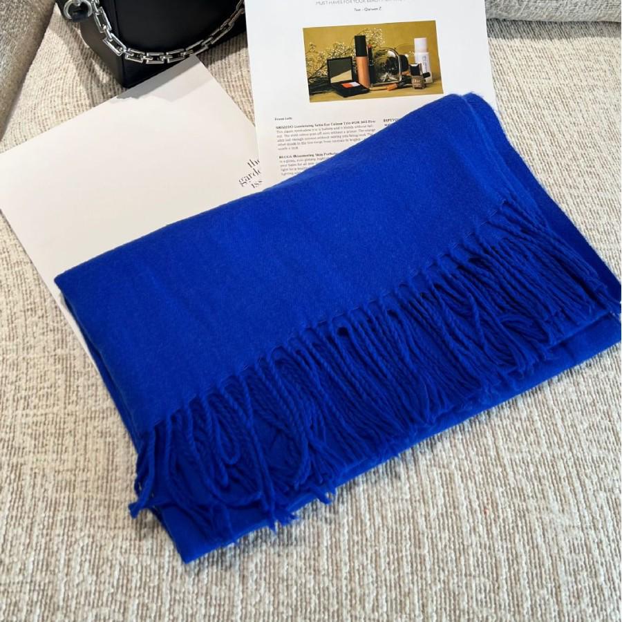 Korean Style Women's Imitation Cashmere Scarf - Autumn/Winter Versatile Solid Color Shawl