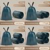 Kitchen Trash Bag With Drawstring Pe Material For Household Use And Waste Disposal